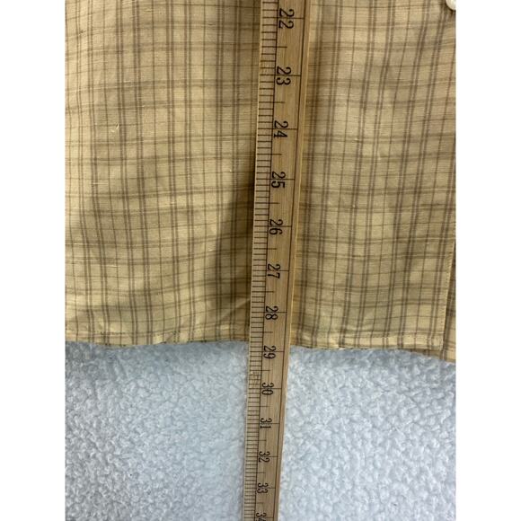 Talbots Women's Plaid Button Down Blouse - Size 16 - Picture 6 of 7